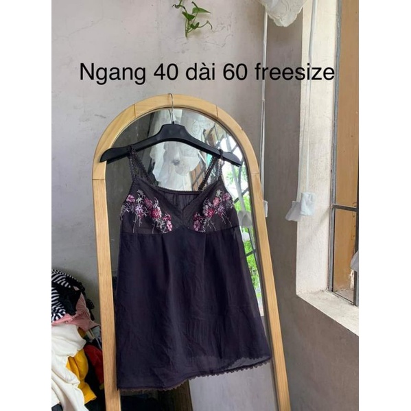 Áo hai dây 2hand đồ si vintage y2k