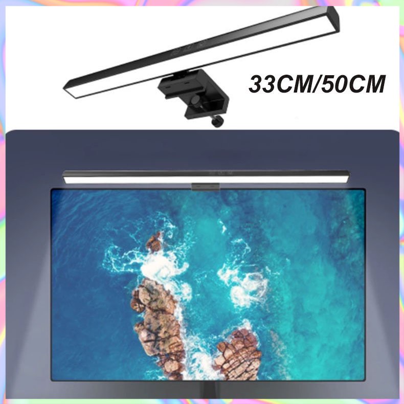 Đèn treo màn hình máy tính bảo vệ mắt dùng trong công việc chống cận thị, chống mỏi mắt 3 chế độ đèn, chống ánh sáng xan