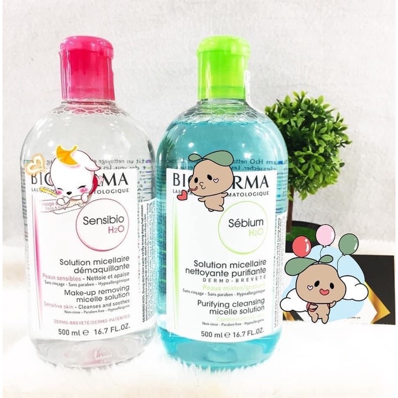 🌱 Nước tẩy trang Bio d e rma hồng Crea line H 2 Ô nhẹ nhàng làm sạch và loại bỏ lớp make-up | BigBuy360 - bigbuy360.vn