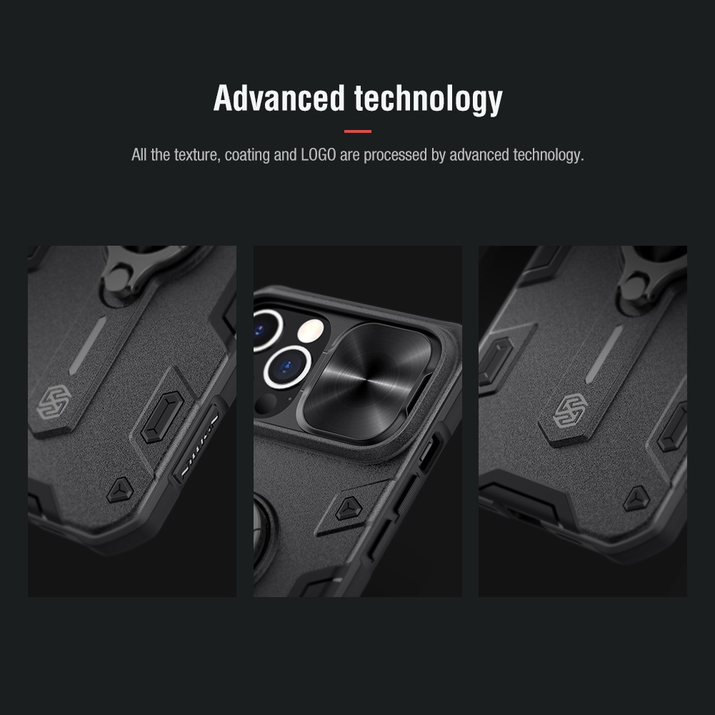 Ốp Lưng Nillkin CamShield Armor Cho iPhone 12 &amp; 12 Pro / iPhone 12 Pro Max.
