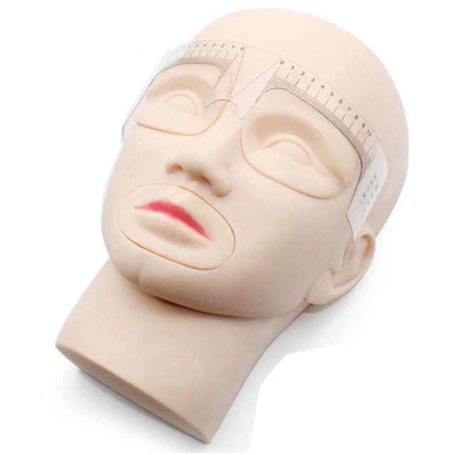 Thước nhựa cong đo lông mày (M)