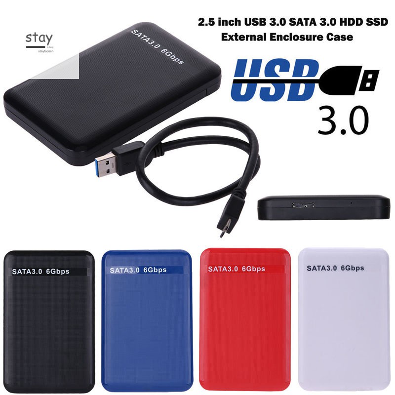 Hộp Đựng Ổ Cứng Ngoài 2.5 Inch Usb 3.0 Sata 3tb 6gbps Hdd Ssd Ốp | BigBuy360 - bigbuy360.vn