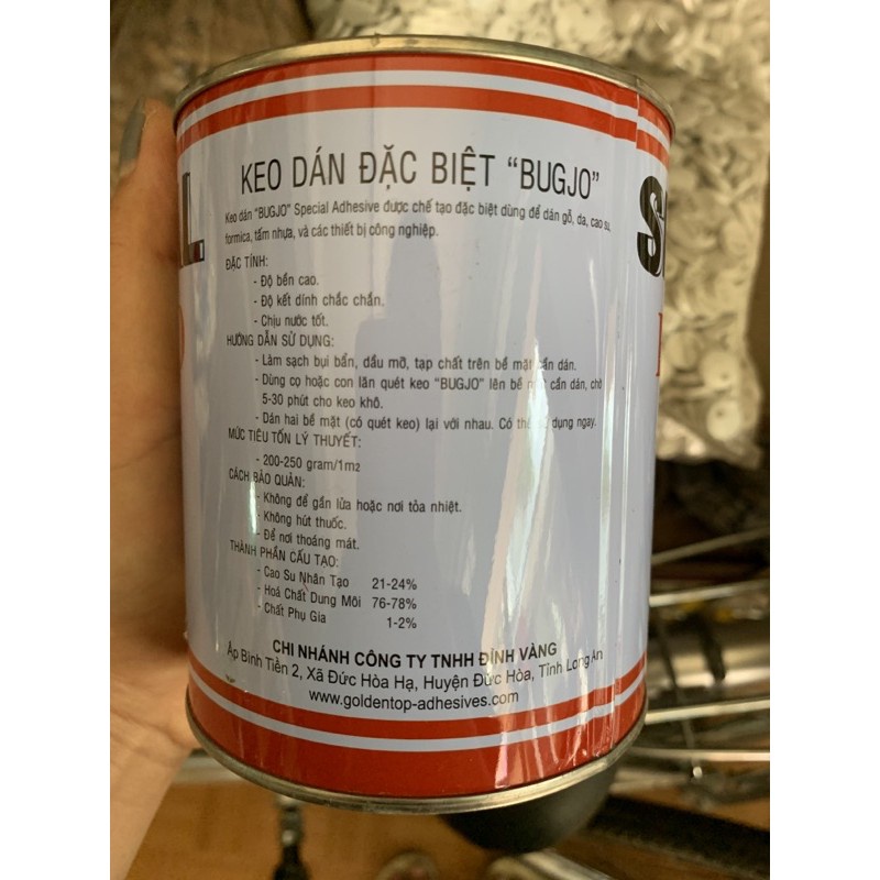 Keo dán đặc biệt BUGJO, keo dán đa năng Thái, keo trâu