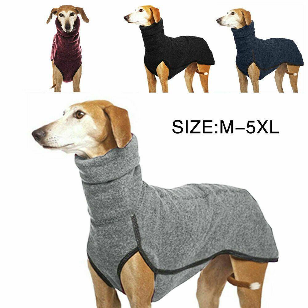 Layor1 Áo Khoác Sweater Cổ Cao Mềm Mại Giữ Ấm Mùa Đông Cho Chó Pitbull