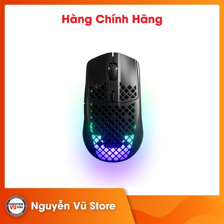 Chuột Gaming Không Dây Steelseries Aerox 3 RGB Wireless Hàng Chính Hãng