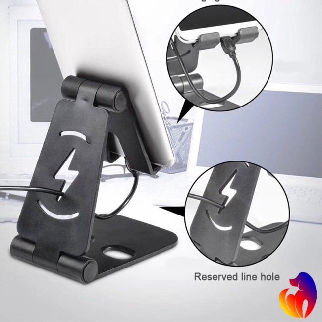 Blackhole Giá đỡ điện thoại / máy tính bảng để bàn có thể gấp gọn