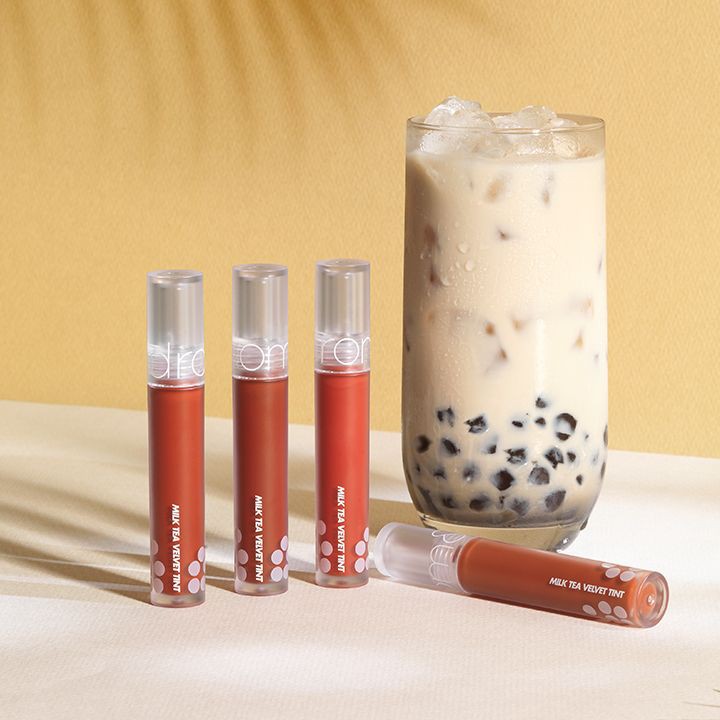 Son Kem Lì, Mịn Mượt Romand Milk Tea Velvet Tint 4.4g | Thế Giới Skin Care