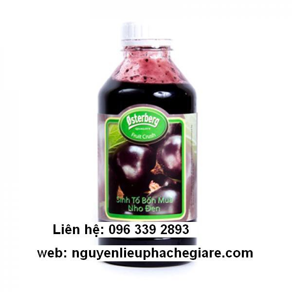Sinh tố Osterberg Nho Đen