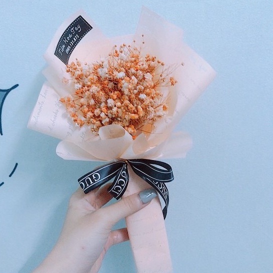 Bó hoa baby mini nhỏ xinh trang trí bánh kem, chụp ảnh sản phẩm, quà tặng decor