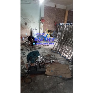 Khung võng xếp thang vuông + lưới