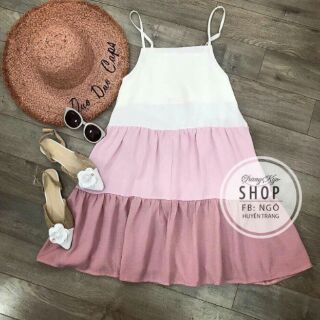VÁY 2 DÂY CẦU VỒNG