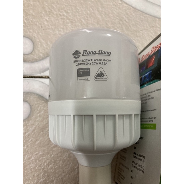 Led trụ 20w Rạng Đông trắng