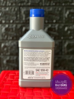 Nhớt Amsoil Metric Synthetic 10w40