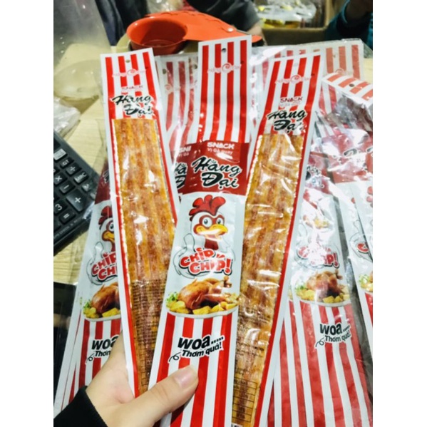 sỉ 30 gói snack vị gà quay ❤️ hằng đại