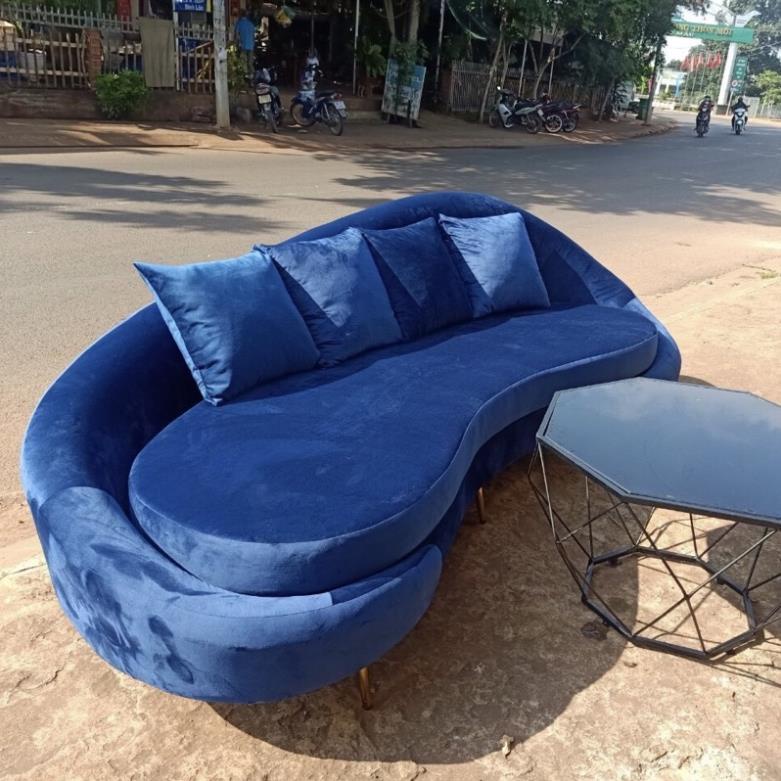 Ghế sofa thông minh hiện đại 2400x1600 chất vải nhập khẩu mịn màng chân inox chắc chắn Trường Mai Sài Gòn