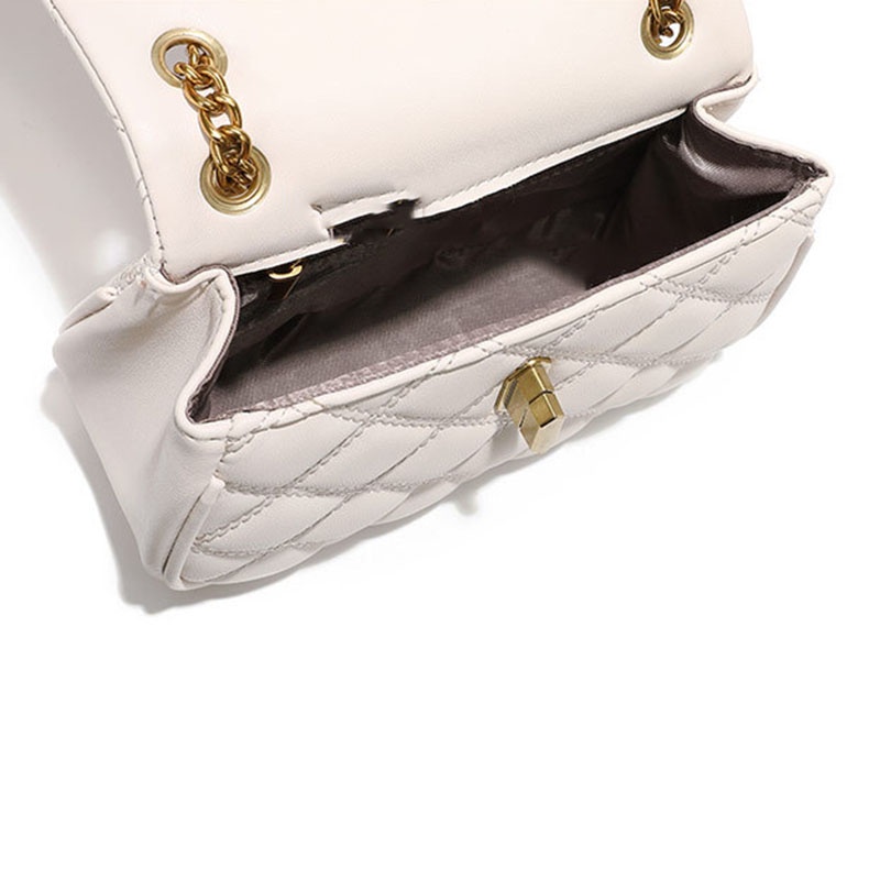 Túi đeo vai IELGY cỡ nhỏ phối dây đeo sợi xích thời trang xuân hè cho nữ