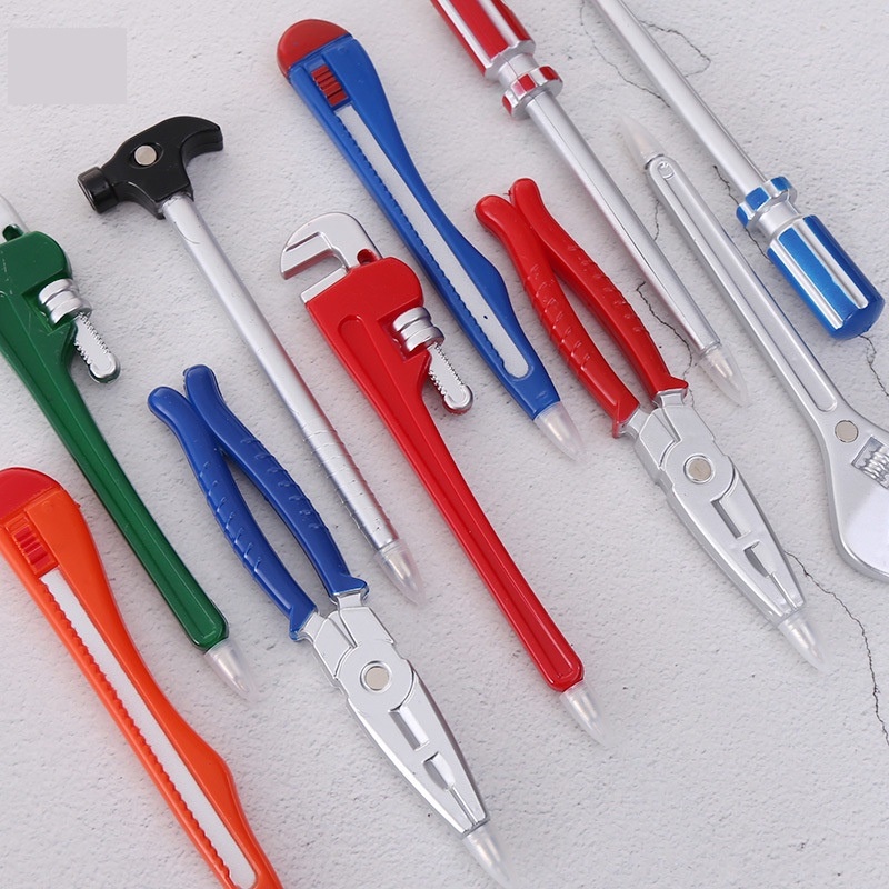 Bút Bi Mực Đen Ngòi 0.5mm Hình Dụng Cụ Cơ Khí Độc - Lạ - Giao Ngẫu Nhiên