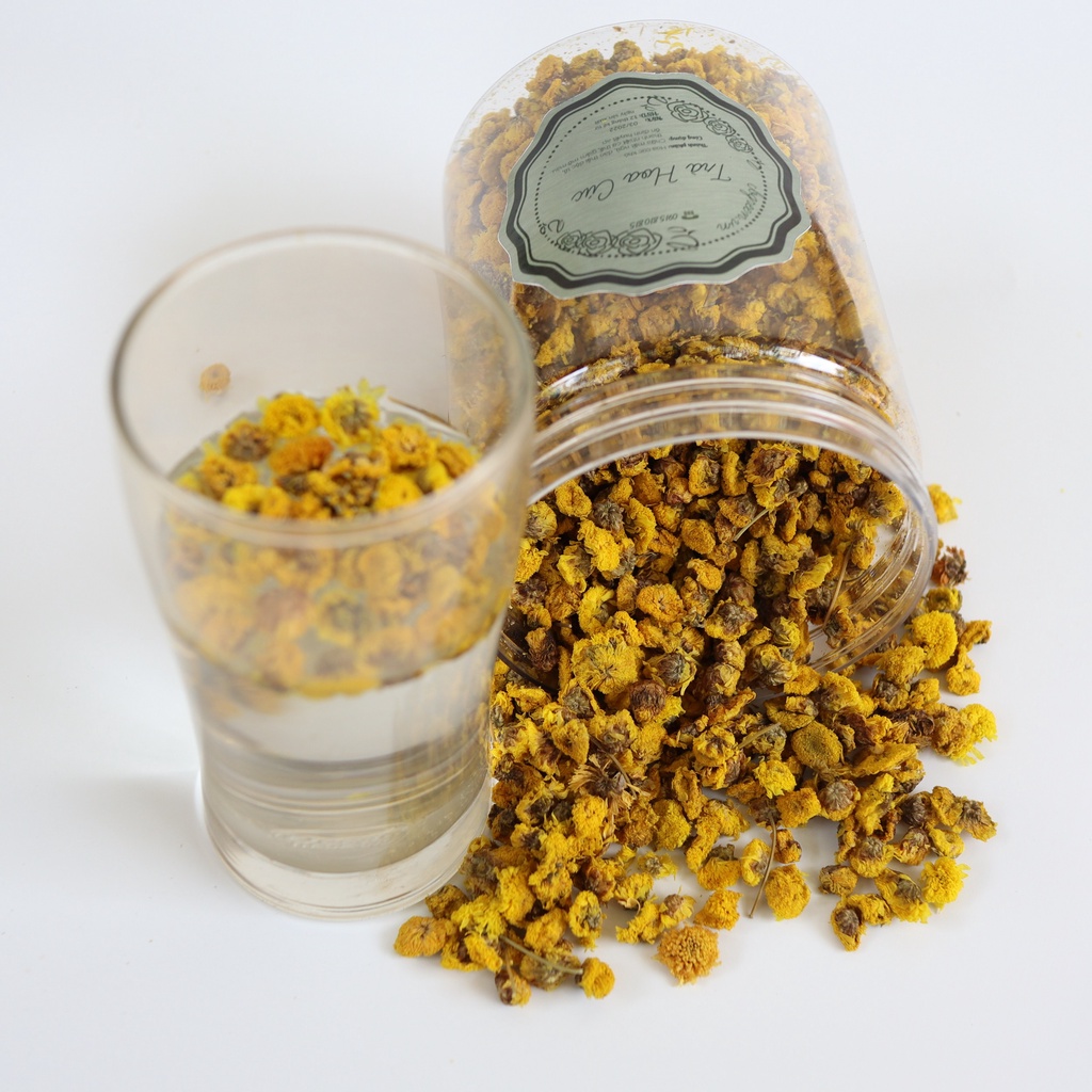 Trà Hoa Cúc Chi Vàng Nhỏ 150G Sấy Lạnh Nguyên Bông Giúp Ngủ Ngon, Thải Độc