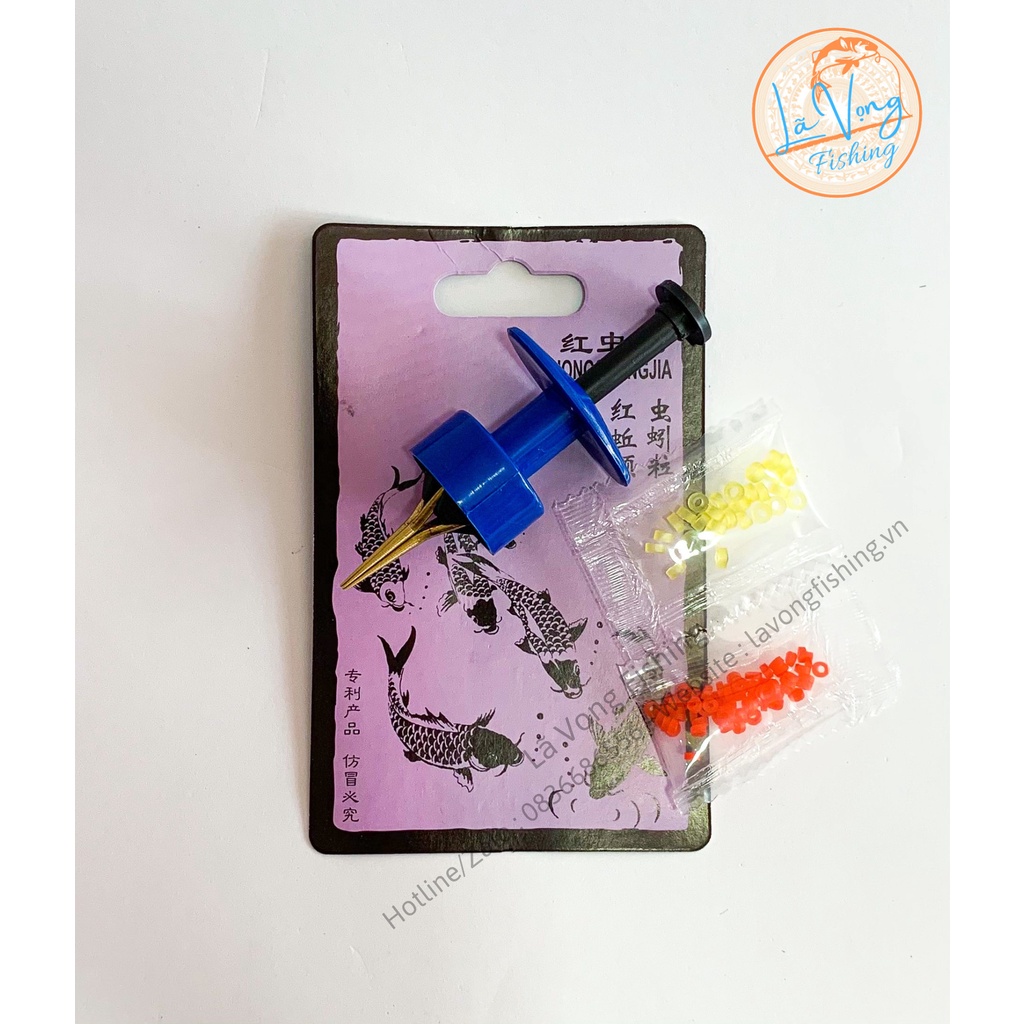 Phụ Kiện Buộc Hạt Xả Câu Đài + 2 Gói Chun - Lã Vọng Fishing