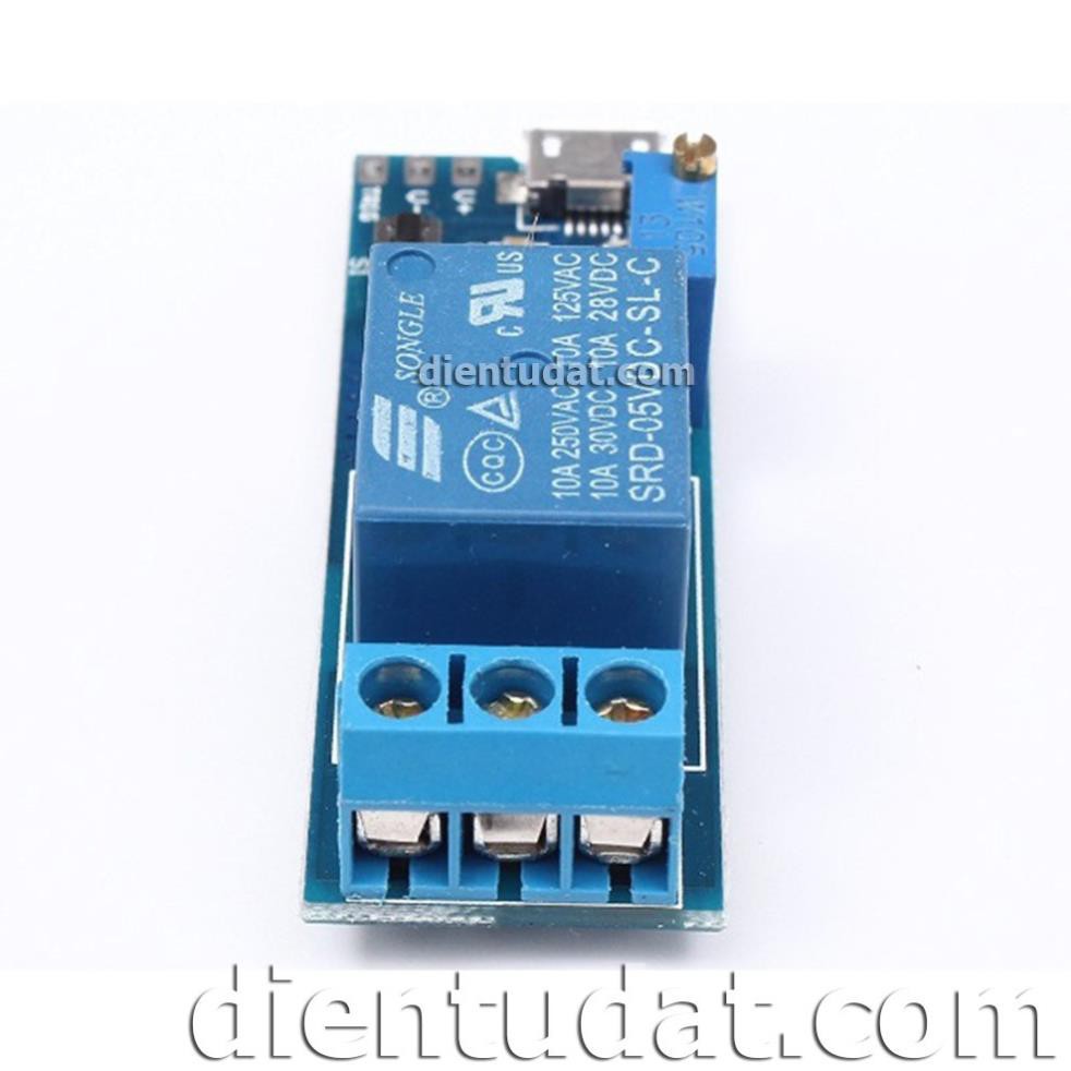 Mạch Kích Tạo Trễ Đóng Ngắt Relay 0-24 Giây, Mạch Trễ XY018