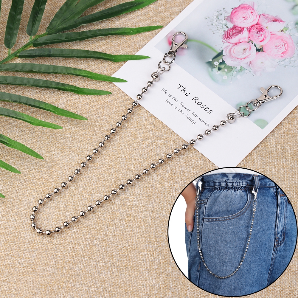 Dây xích quần jeans phong cách Punk