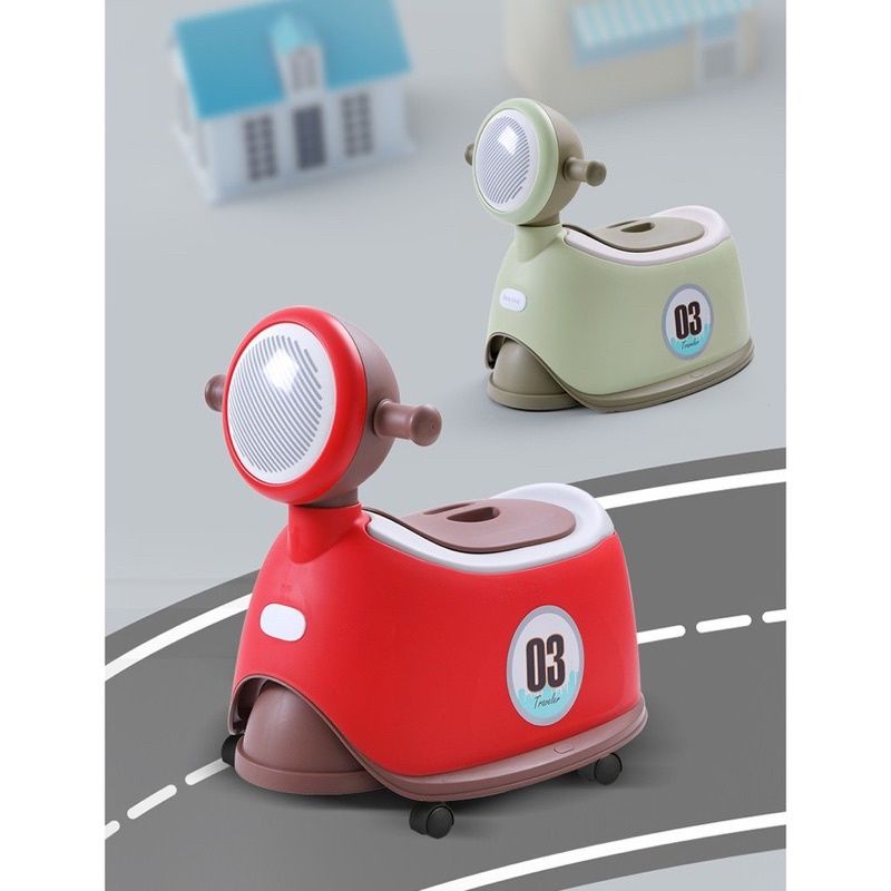 BÔ VỆ SINH CHO BÉ HÌNH XE MÁY SIÊU DỄ THƯƠNG