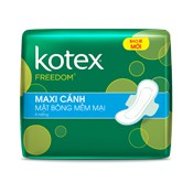 Băng vệ sinh Kotex Freedom bông mềm mại 8 miếng