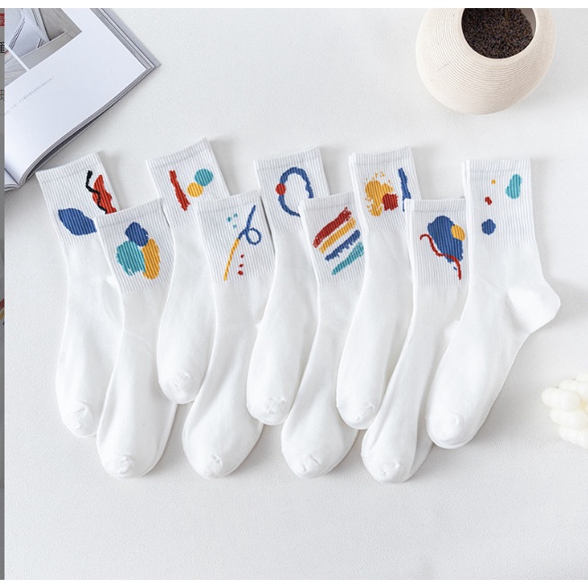 Tất Vớ nữ cổ cao dáng thể thao