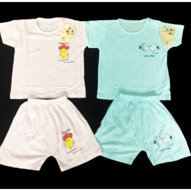 BỘ COTTON CỰC MÁT, THÔNG HƠI CHO BÉ (8-15 KG)