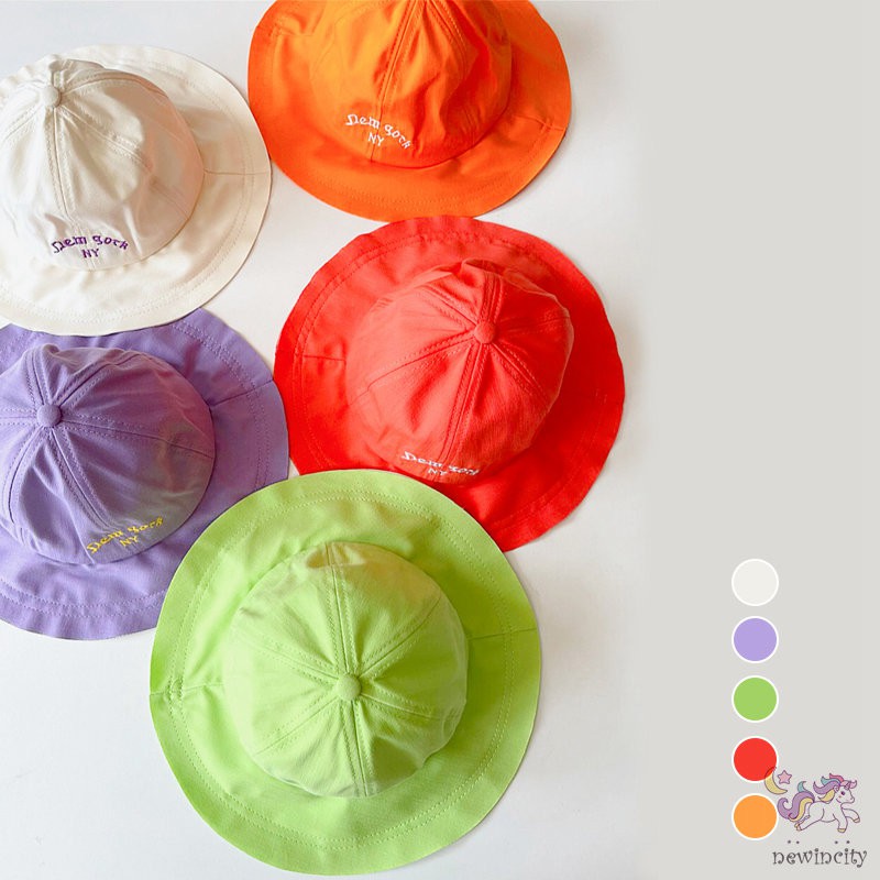 Mũ Tai Bèo In Chữ Thời Trang Mùa Hè Hàn Quốc Dành Cho Bé
