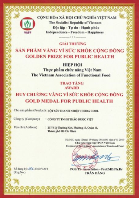 ✅  BỘT SỦI THANH NHIỆT HERBA COOL