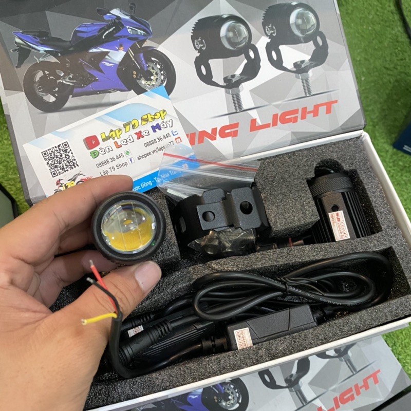 Đèn Trợ Sáng Bi Cầu Mini F1 - 1 đôi