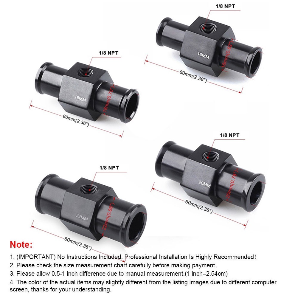 Đồng Hồ Đo Nhiệt Độ Nước 16mm 18mm 20mm 22mm