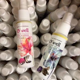 Nước hoa Owell xịt giày dép, khử mùi 60ml đặc trị hôi trân