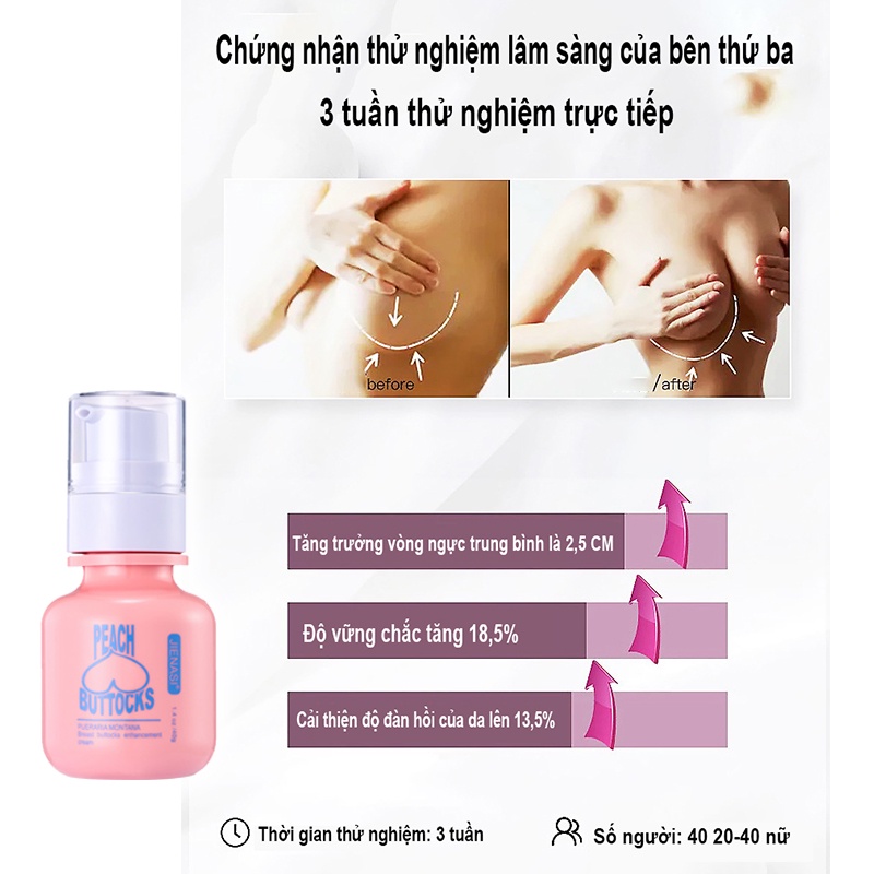 Kem Nở Ngực Vòng Hiệu Quả Chỉ Sau 1 Tháng cải thiện rõ dệt Cho Những Bạn Nữ Ngực Bé | BigBuy360 - bigbuy360.vn