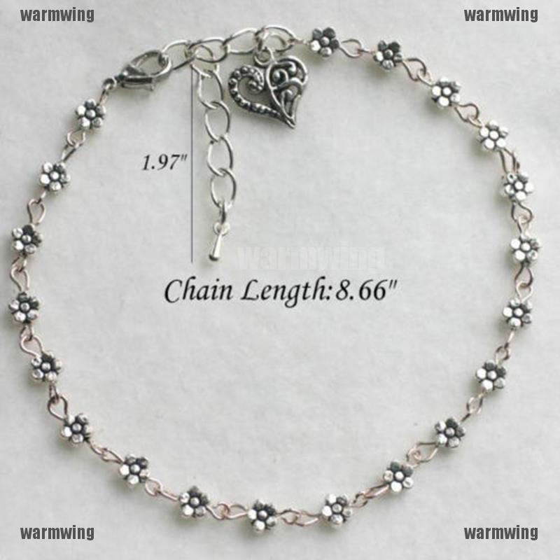 Lắc Chân HợP Kim ĐíNh HạT Xinh XắN