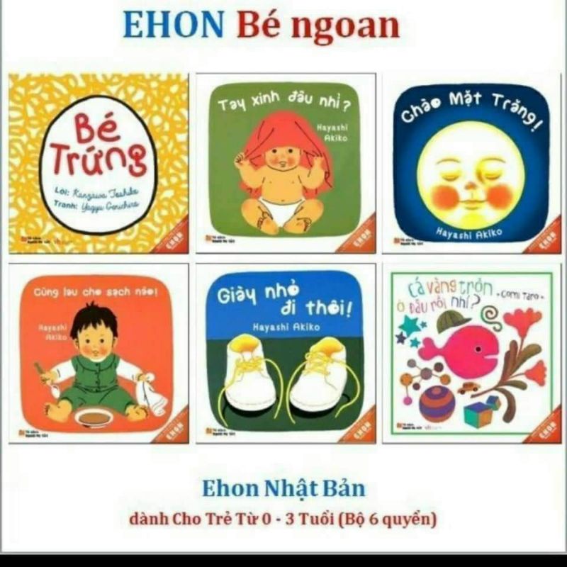 Bộ 11.E-hon Buồn Ngủ cho bé