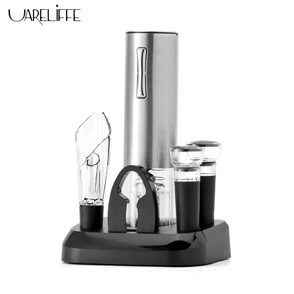 Uareliffe 5 In 1 Wine Opener With Wine Stopper