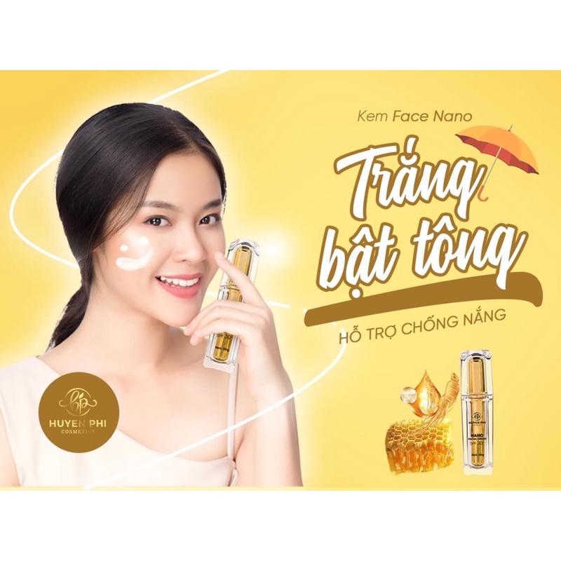 [SP CHÍNH HÃNG] Kem Face Nano Huyền Phi - Dưỡng Trắng Căng Bóng, Chống Nắng và Makeup | BigBuy360 - bigbuy360.vn