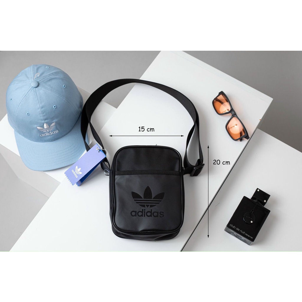 Túi đeo chéo nam, [ HÀNG XUẤT DƯ ] Túi đeo chéo Adidas Mini phong cách thời trang - Phù hợp đi du lịch, đi chơi TDC6