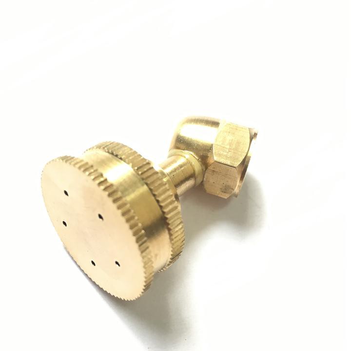 Béc phun, béc tưới cây 5 lỗ kiểu cong dùng cho bình bơm điện, máy bơm mini.