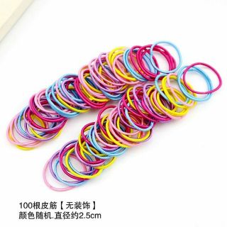 Combo 100 dây buộc tíc trẻ em