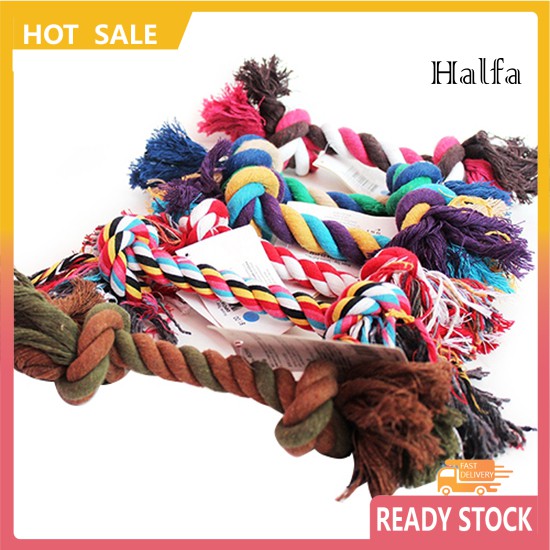 Đồ chơi dây thắt nút cho thú cưng phối nhiều màu sống động