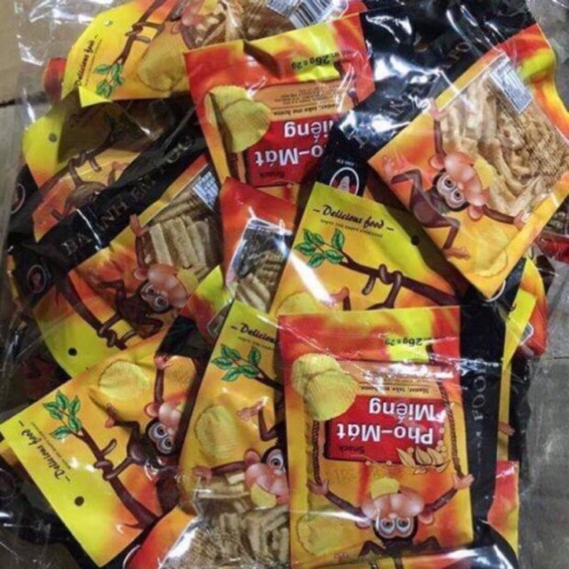 Bịch 30 gói snack phomat miếng