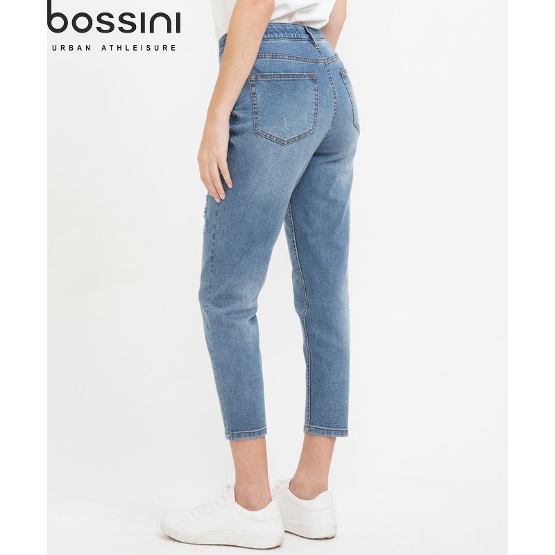 Quần jean dài sành điệu thời trang denim nữ Bossini 724103070