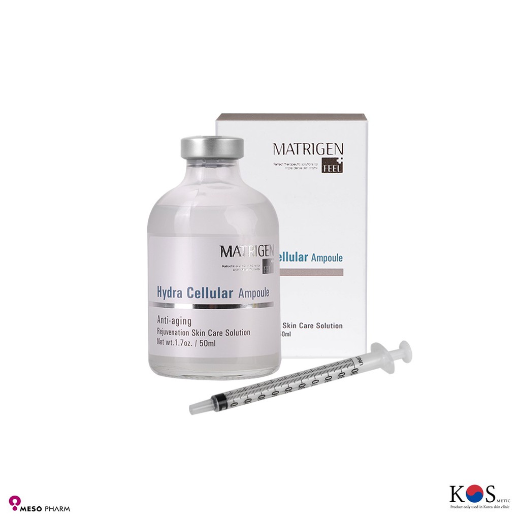 <Sự kiện tháng 11 ngay bây giờ> MATRIGEN HYDRA CELLULER AMPOULE 50ml (Chăm sóc da, bản chất, sức khỏe, huyết thanh, sắc đẹp, chất chăm sóc da, chăm sóc da huyết thanh, chất đẹp, Mỹ phẩm Chức năng Chống lão hóa / Làm mờ nếp nhăn)