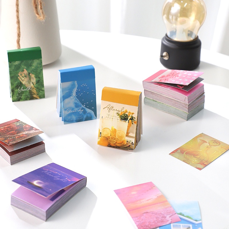 50 Tờ hình dán trang trí phong cách retro