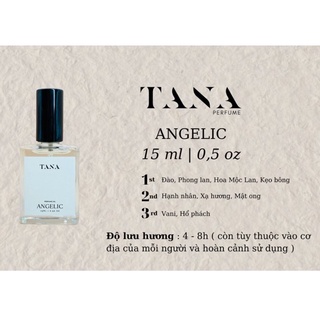 Tinh dầu nước hoa nữ tana angelic 15ml