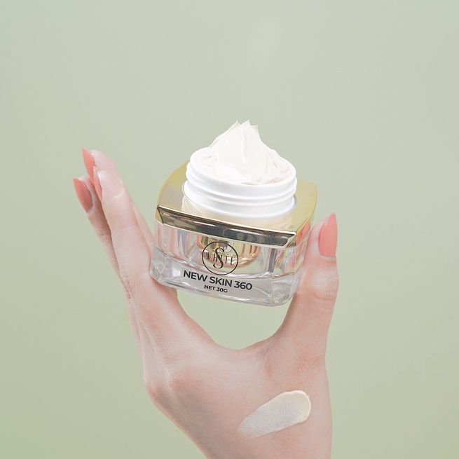 Kem Face New Skin S-White 360 Dưỡng Da &amp; Cấp ẩm