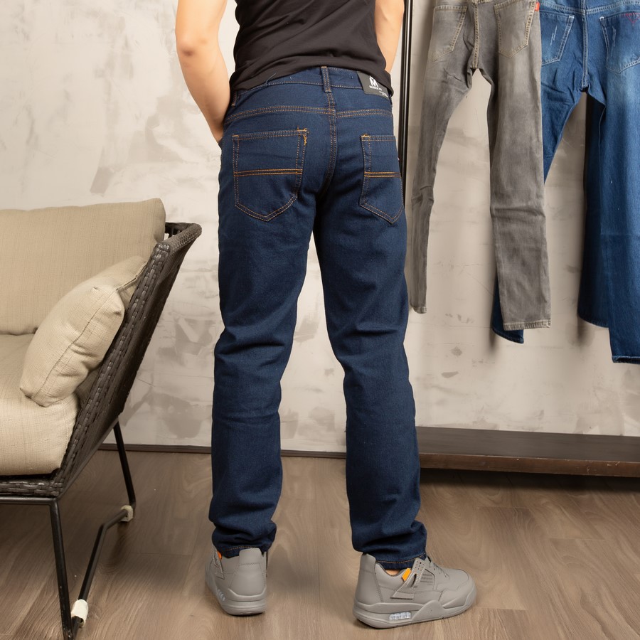 Quần jean nam ống suông jean đẹp siêu bền TS61 Tronshop